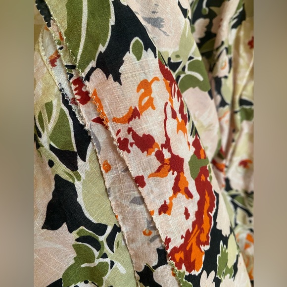 The Great. Canary Midi Skirt Vintage Rose - Picture 8 of 13